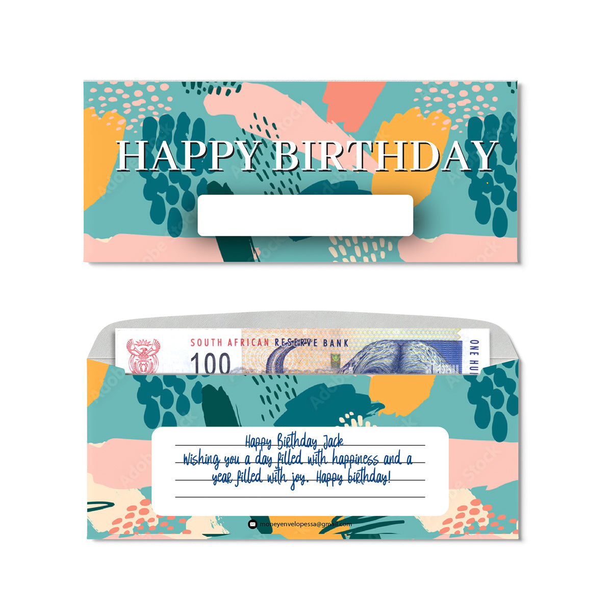 Money Envelopes Abstract (Wholesale)