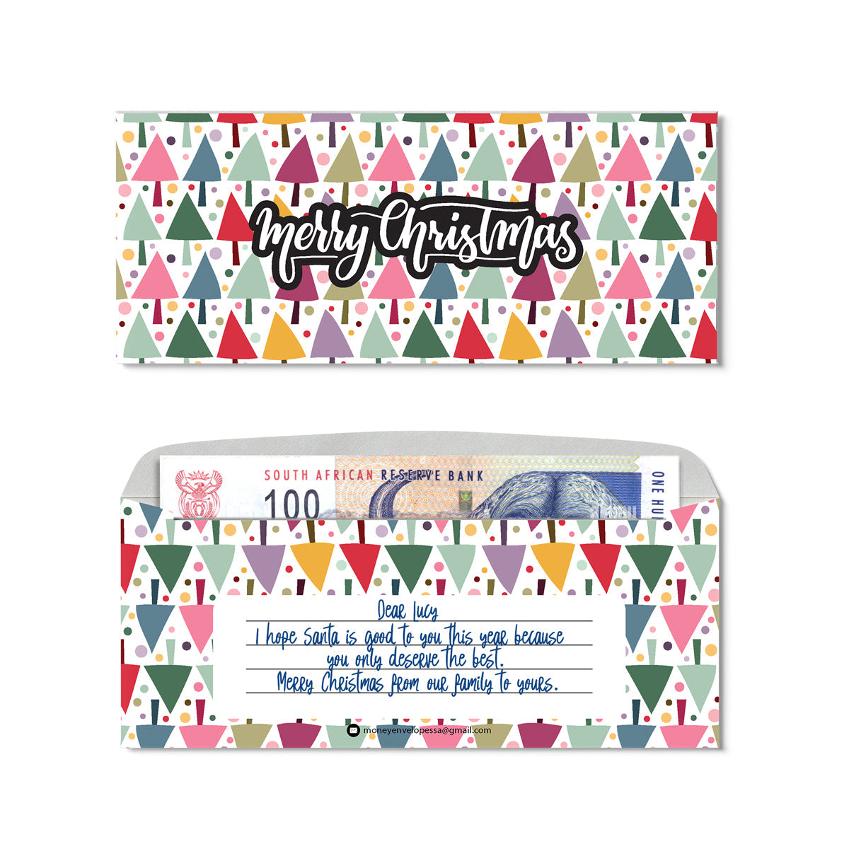 Money Envelopes Merry Christmas (Wholesale)