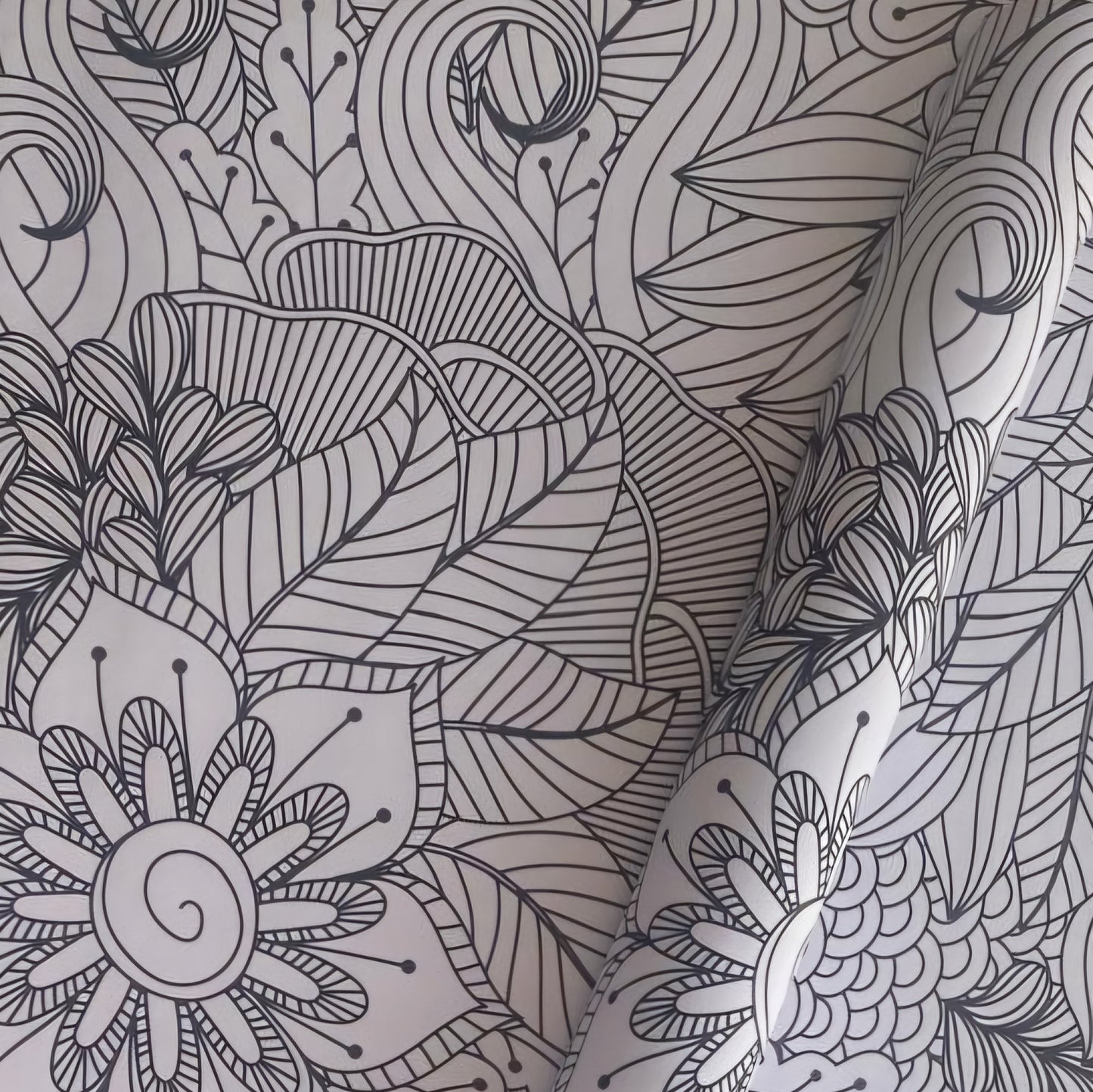 Coloring In Wrapping Paper