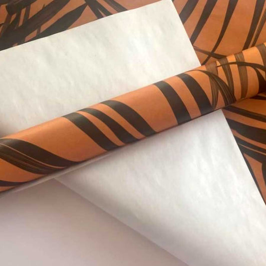PALM LEAF Wrapping paper sheets