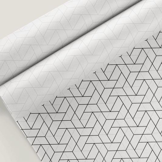GEOMETRIC WHITE