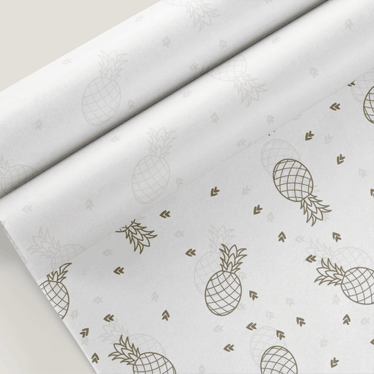 Pineapple Tissue Paper (Wholesale) - Custom Printed Tissue Paper & Wholesale Packaging South Africa