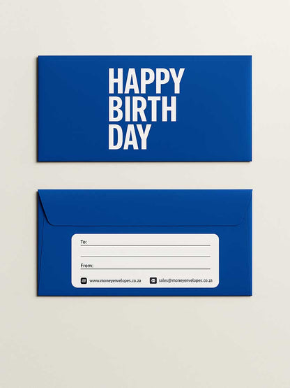 Happy Birthday - Boys Blue - Custom Printed Tissue Paper & Wholesale Packaging South Africa