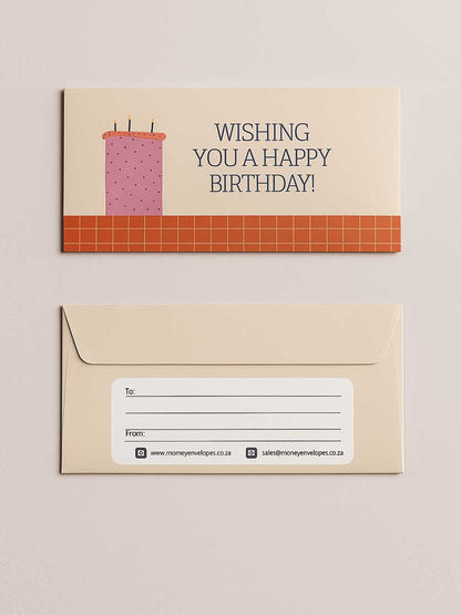 Happy Birthday - Cake - Custom Printed Tissue Paper & Wholesale Packaging South Africa