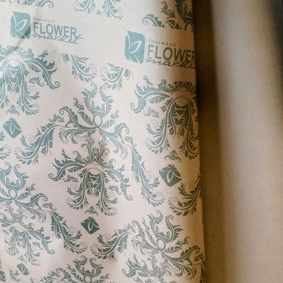 Custom Printed Tissue Paper-1 ink colour