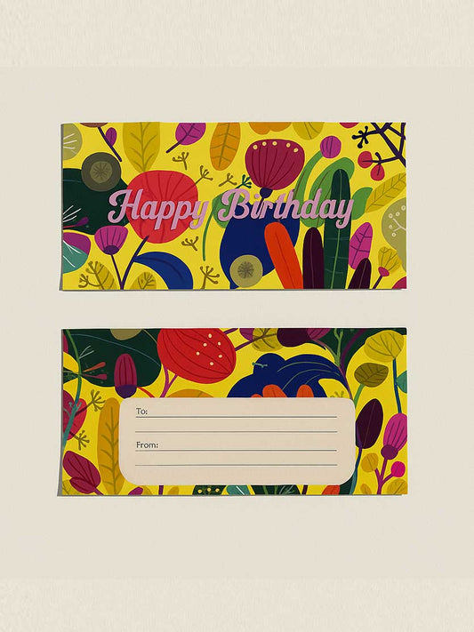 HAPPY BIRTHDAY - MULTI FLOWERS