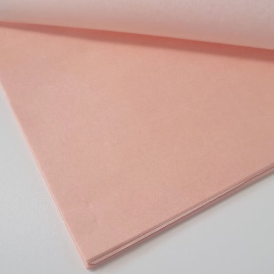 Video of Pastel Peach colour Tissue Paper