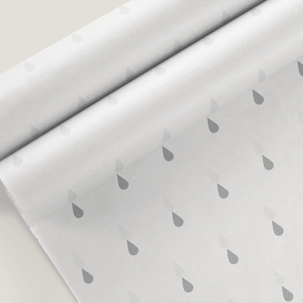 Raindrops Tissue Paper (Wholesale) - Custom Printed Tissue Paper & Wholesale Packaging South Africa