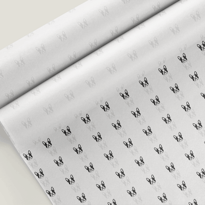 Boston Terrier Tissue Paper - Custom Printed Tissue Paper & Wholesale Packaging South Africa