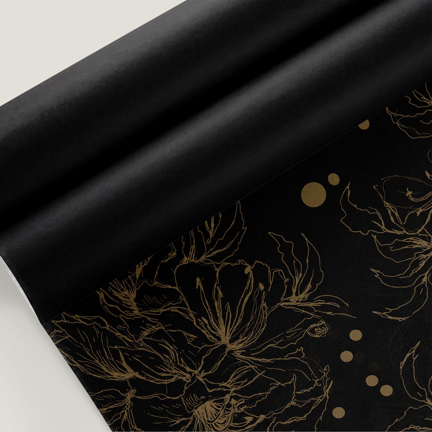Elegant Black Tissue Paper (Wholesale) - Custom Printed Tissue Paper & Wholesale Packaging South Africa