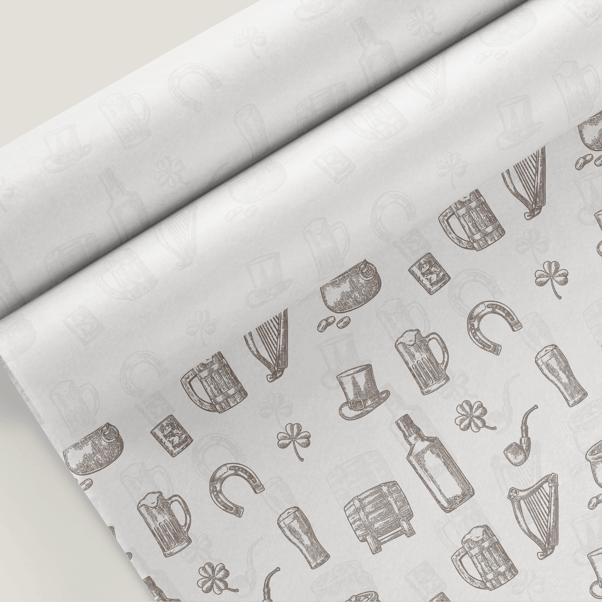 Irish Melody Tissue Paper (Wholesale) - Custom Printed Tissue Paper & Wholesale Packaging South Africa