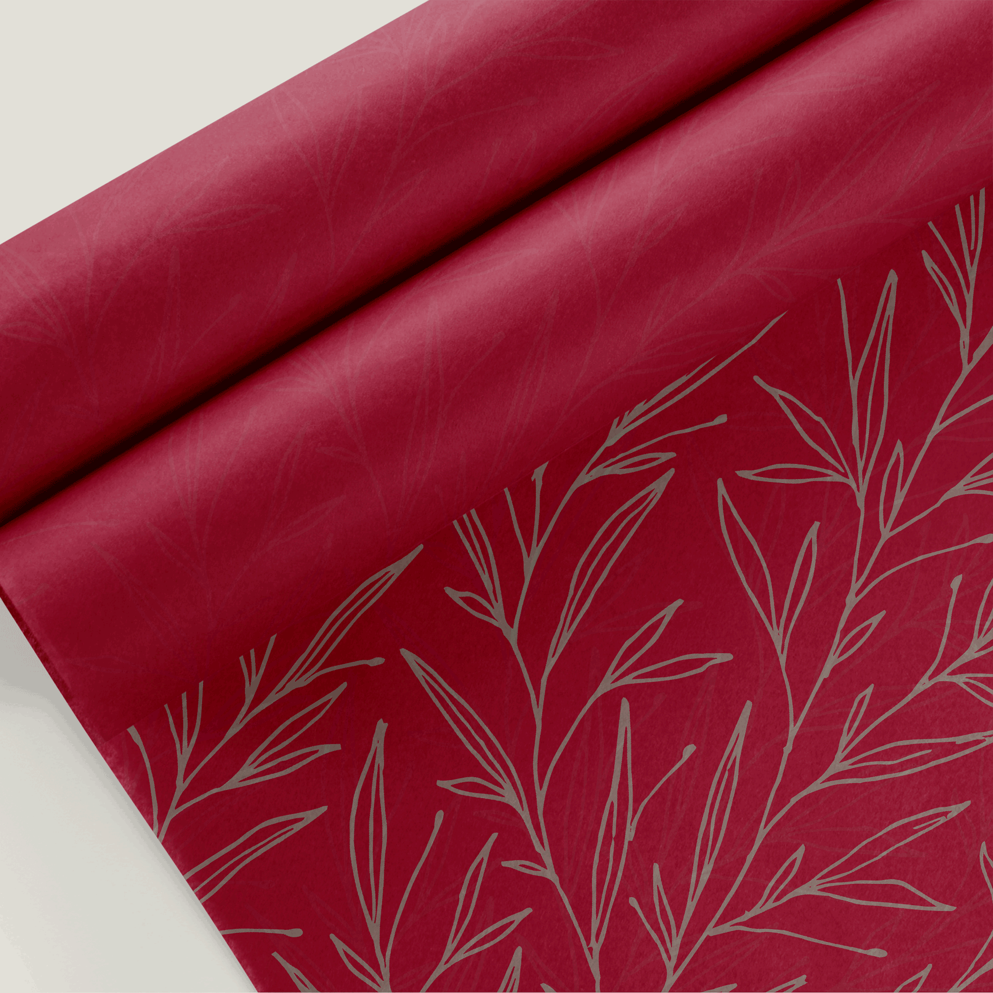 Christmas Red Tissue Paper (Wholesale) - Custom Printed Tissue Paper & Wholesale Packaging South Africa