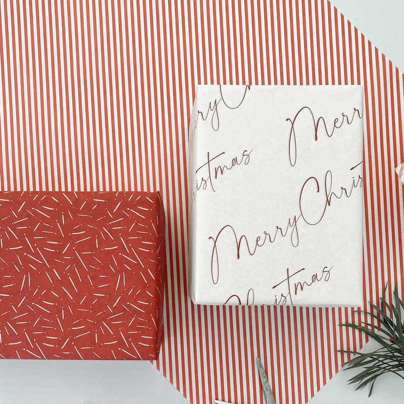 Red Candy Stripe Tissue Paper (Wholesale) - Custom Printed Tissue Paper & Wholesale Packaging South Africa