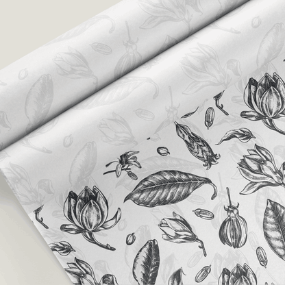 Vintage Leaves Tissue Paper (Wholesale) - Custom Printed Tissue Paper & Wholesale Packaging South Africa